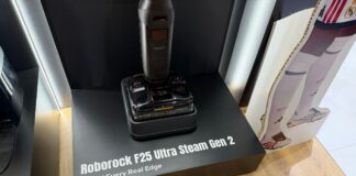 Roborock F25 Ultra Steam Gen 2 wet-and-dry upright cleaner at IFA 2026