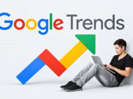 Google Trends Explore interface showing trend data and filtering options