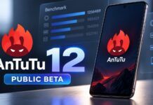 AnTuTu V12 Public Beta Resets the Benchmark Scoreboard AnTuTu V12 benchmark app promotional image