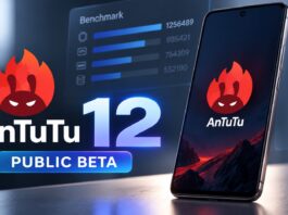 AnTuTu V12 benchmark app promotional image