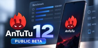 AnTuTu V12 benchmark app promotional image
