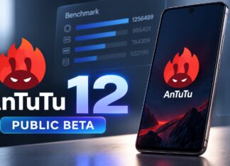 AnTuTu V12 Public Beta Resets the Benchmark Scoreboard AnTuTu V12 benchmark app promotional image