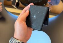 Motorola razr 70 Gets Swarovski Edition With 35 Hand-Applied Crystals Motorola razr 70 Crystals by Swarovski edition in Pantone Meteorite finish