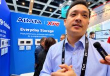 ADATA Shows NFC-Locked Portable SSD as AI Servers Drive Memory Demand ADATA products displayed at the company’s IFA 2026 booth