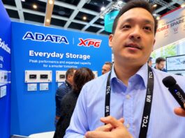 ADATA products displayed at the company’s IFA 2026 booth