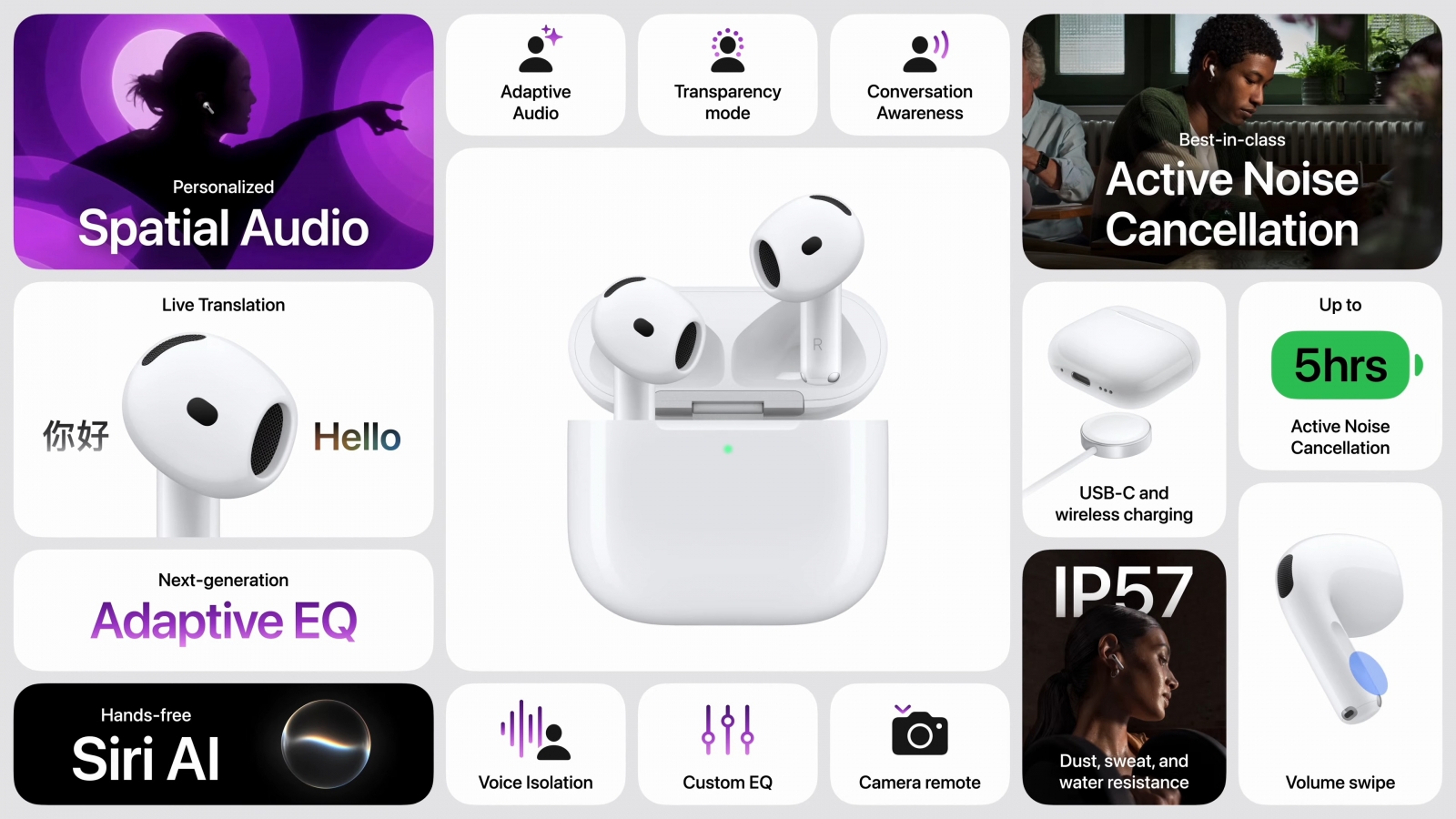 Apple AirPods 5 wireless earbuds