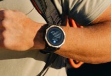 Amazfit T-Rex Dual Solar smartwatch shown from the front