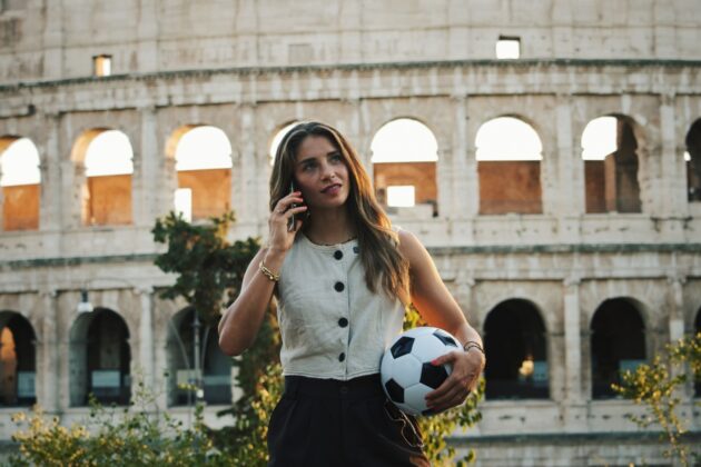 Motorola women&rsquo;s football partnership promotional image