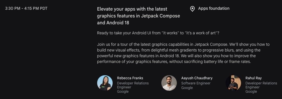 Google’s First Android 18 Tease Points to Mesh Gradients and Progressive Blur