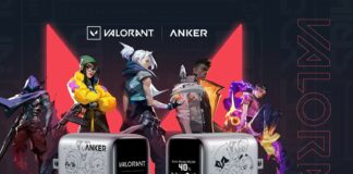 Anker Laptop Charger Pro VALORANT Limited Edition with its integrated Smart Display