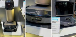 Anker eufy Robot Vacuum Omni S2 with its tall UniClean docking station