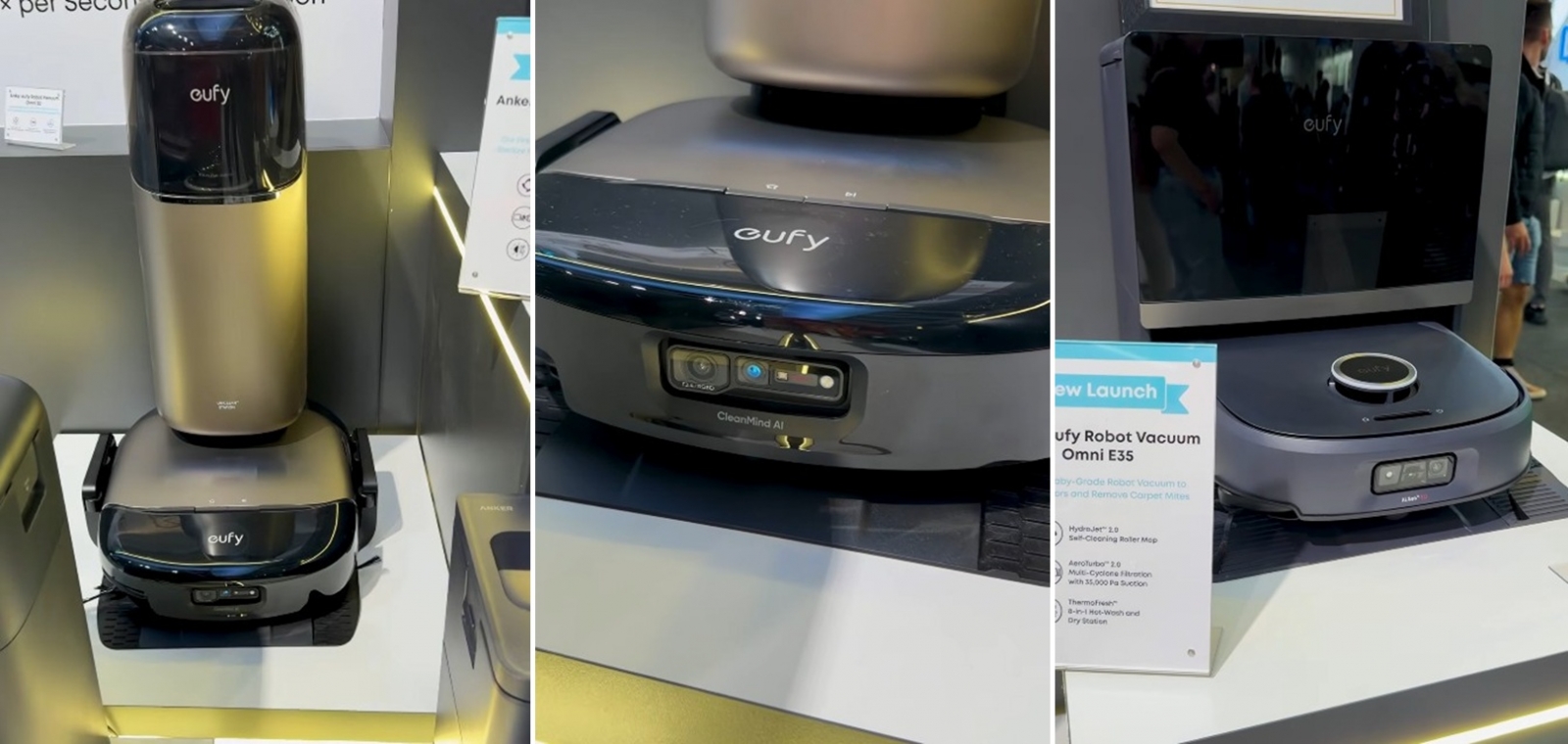 anker-ifa-2026-aspirator-robot-cover-a96520-001 Anker eufy Robot Vacuum Omni S2 with its tall UniClean docking station