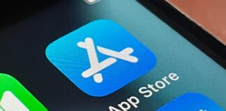 Apple App Store icon displayed on a screen