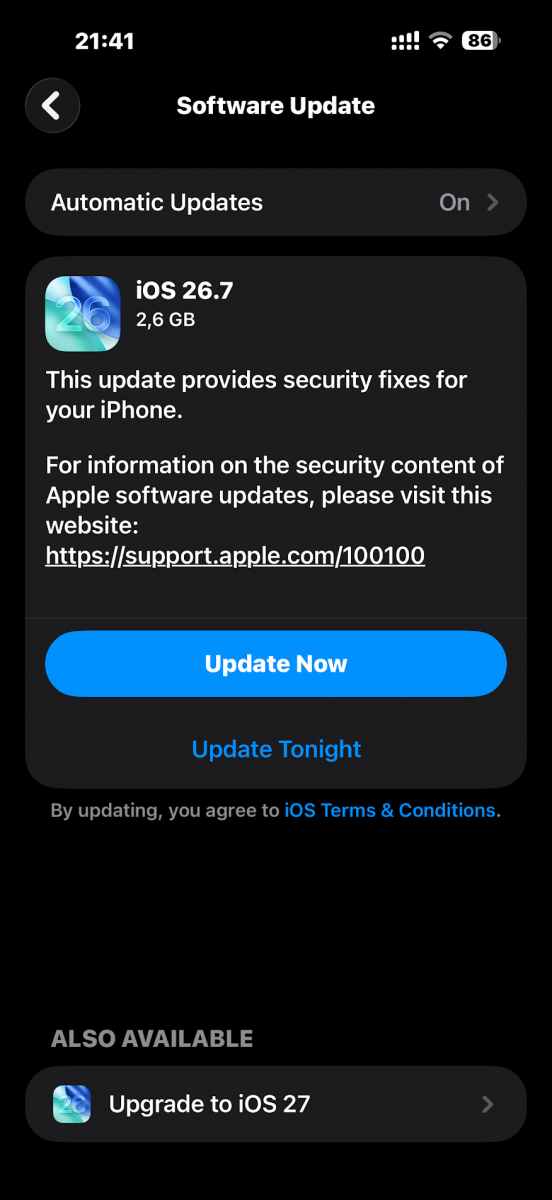 iOS 27 Arrives Without Its New Siri AI Features in the EU | GSMDome.com