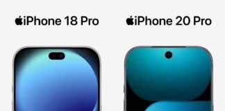 Image accompanying a report on the rumored iPhone 20 Pro display redesign