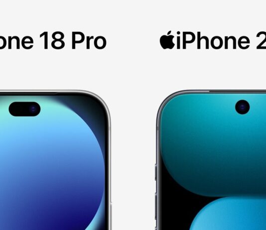Image accompanying a report on the rumored iPhone 20 Pro display redesign
