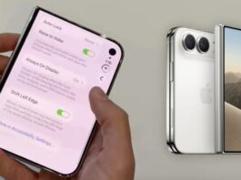 iPhone Duo’s Shift Left Edge setting moves the UI to accommodate obstructive cases