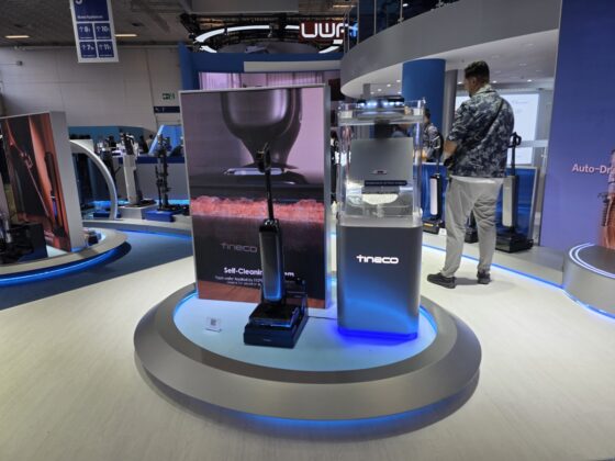 Tineco Floor One S11 Artist Fusion Steam prototype at IFA 2026