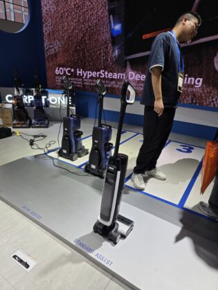 Tineco Floor One S11 Artist Fusion Steam prototype at IFA 2026