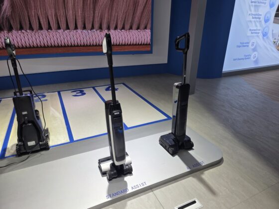 Tineco Floor One S11 Artist Fusion Steam prototype at IFA 2026