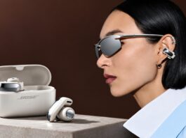 Bose open-ear earbuds promotional image