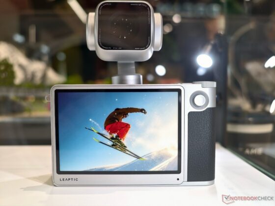 Dreame gimbal camera concept with a raised camera module