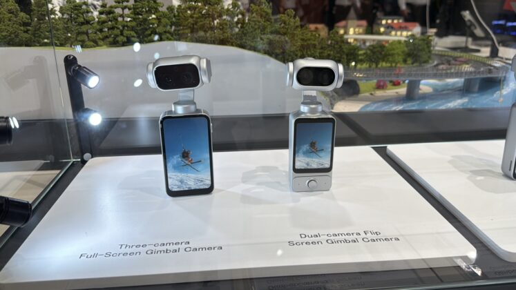 Dreame gimbal camera prototype at IFA 2026.