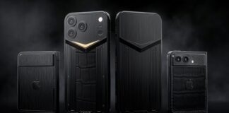 Caviar Black Edition customized smartphone collection