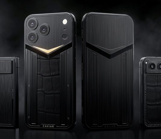 Caviar Black Edition customized smartphone collection