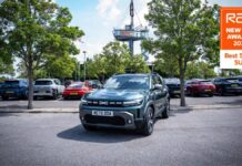 Dacia Duster Wins Best Small SUV at the RAC New Car Awards 2026 Dacia Duster small SUV viewed from the front