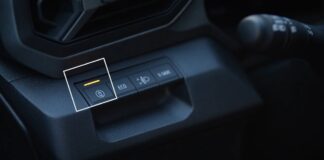 Dacia vehicle displaying its My Safety driver-assistance controls