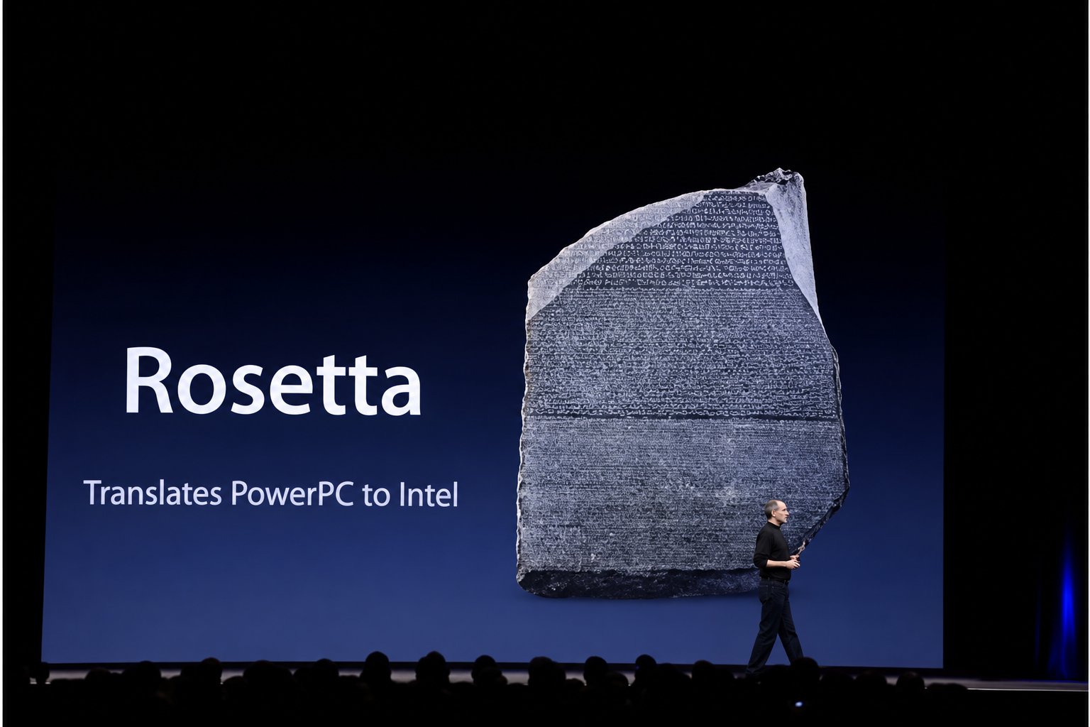 Rosetta compatibility message on a Mac