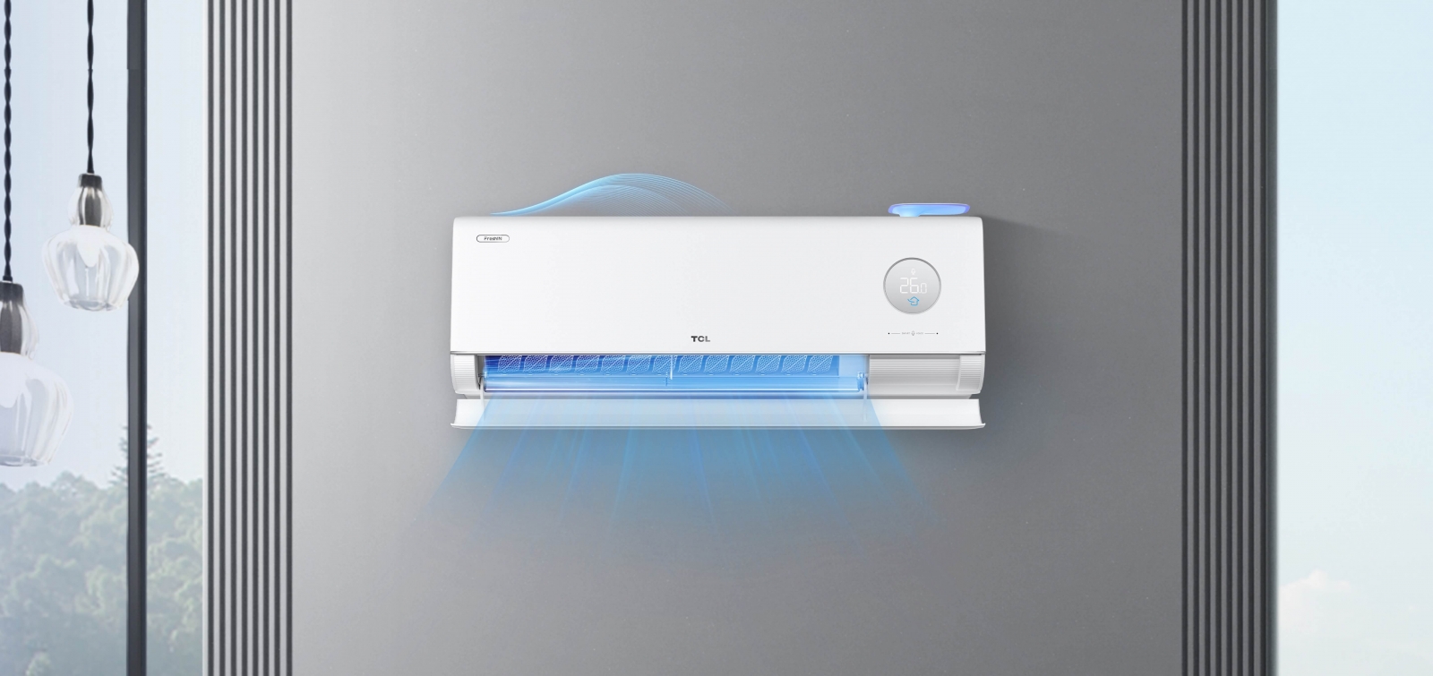 TCL FreshIN 3.0 air conditioner designed to introduce filtered outdoor air