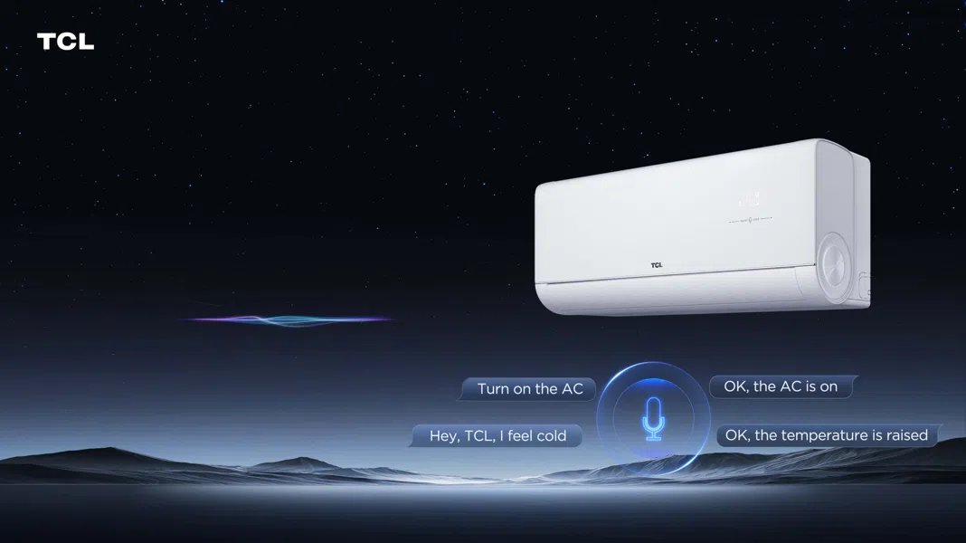 TCL VoxIN air conditioner with offline voice-control support