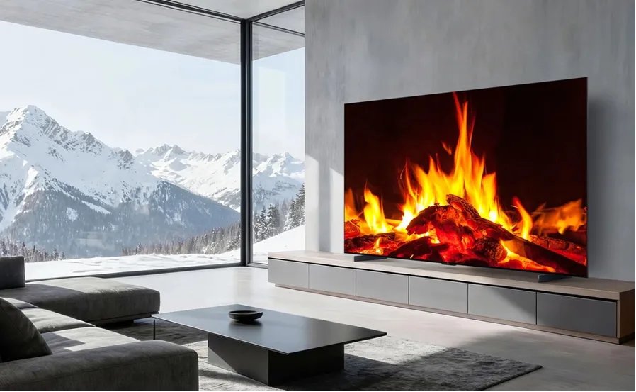 TCL television display promotional image