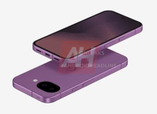 Reported CAD-based render of the Google Pixel 11a