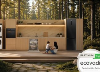 Gorenje Retains EcoVadis Platinum Status With 89/100 Sustainability Score Gorenje EcoVadis Platinum sustainability display at the company’s IFA 2026 stand