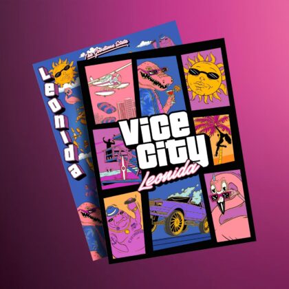 Promotional image for the Grand Theft Auto VI: The Goodtime State &ndash; Vice City Collection