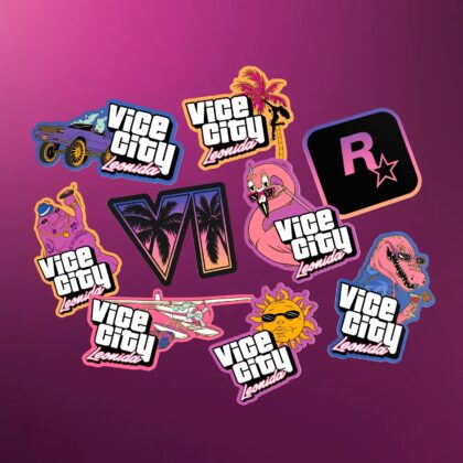 Promotional image for the Grand Theft Auto VI: The Goodtime State &ndash; Vice City Collection