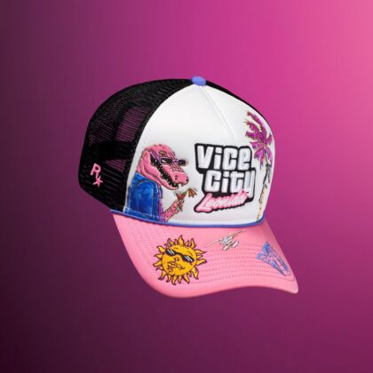 Promotional image for the Grand Theft Auto VI: The Goodtime State &ndash; Vice City Collection