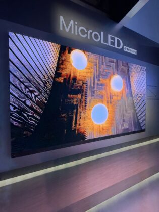 Hisense television display at IFA 2026.