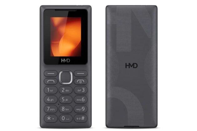 HMD 106 Pure feature phone with physical keypad