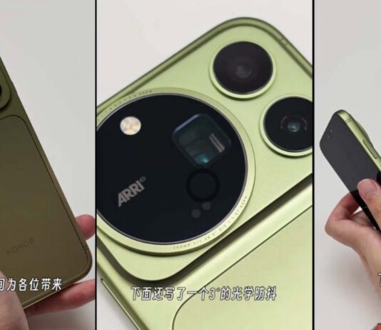 HONOR Magic9 Pro Max shown in Moss Green with a large circular rear camera module