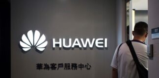 Huawei AI computing hardware illustration