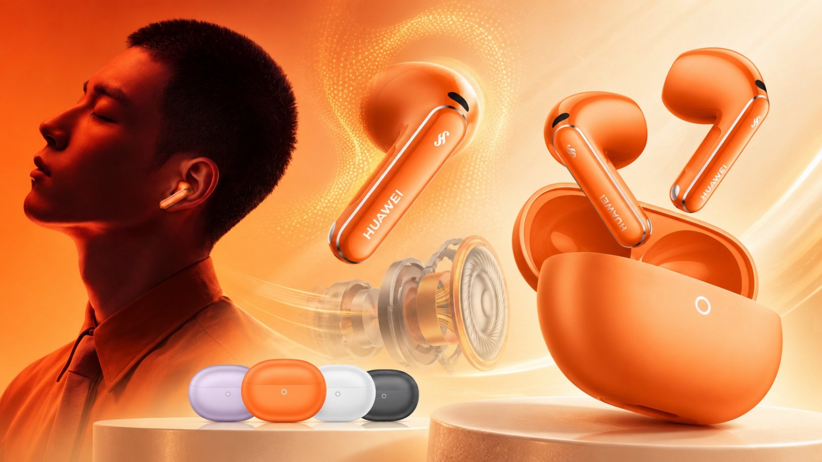 huawei-huawei-freebuds-7-huawei-freebuds-6-cover-a96426-001 Huawei FreeBuds 7 semi-in-ear wireless earbuds with their charging case