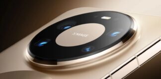 Purported Huawei Mate 90-series camera-cover templates shown in a Weibo image.