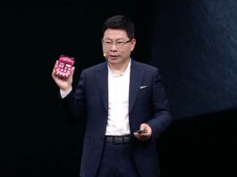 Huawei Pura X View smartphone shown in promotional imagery