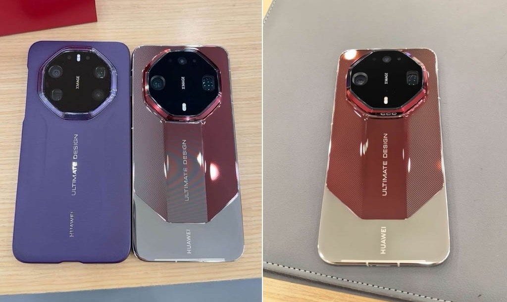 Purported Huawei Mate 90 RS Ultimate Design image.