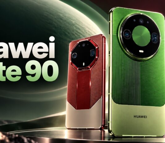 Leaked image said to show a Huawei Mate 90-series phone from the rear.