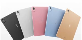 Huawei MatePad Air Z tablet shown from the front and rear